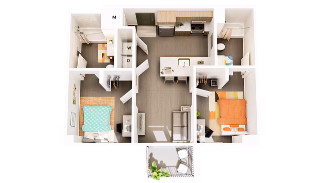 Unit Standard Standard floor plan